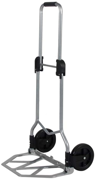 Opvouwbare Steekwagen Aluminium Handtruck Zware Trolley 70KG