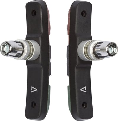 ACID fiets remblokken set - V-brakes - 1-piece - All-weather compound - Rubber/Kunststof - Lengte 72 mm - 3-kleurig