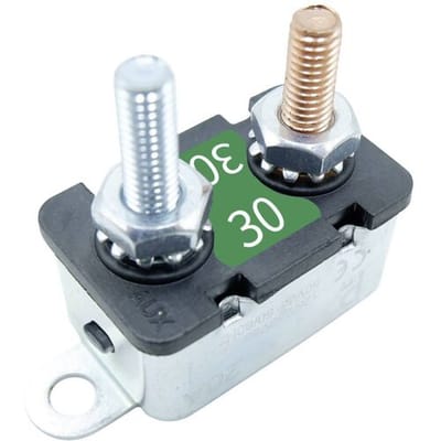 PARTS PTT C001-102-0111C2T330 Zekeringautomaat 30 A, 15 A, 7.2 A Zilver, Groen 1 stuk(s)