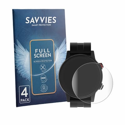 Savvies - Screenprotector voor James R9 - Folie Beschermfolie transparant volledig dekking 4 Stuks