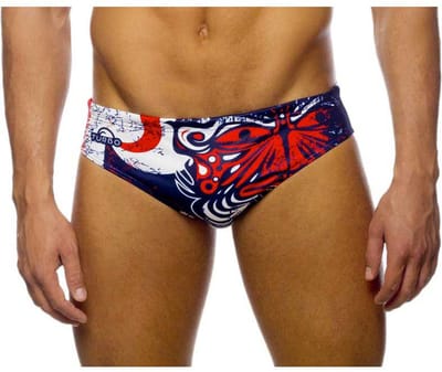 Turbo Maori Flags Zwemslip Rood 4XL Man