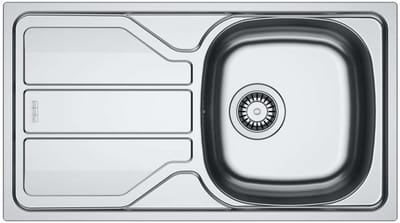 Franke Flash - Spoelbak FLN 611-78/44, 78x46 cm, roestvrij staal 101.0712.172