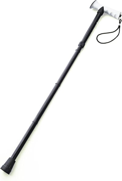 Opvouwbare Wandelsok met Antislip Rubber en Gelgreep - Verstelbaar van 83-93 cm
