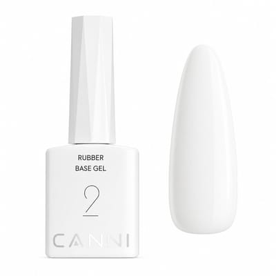 Canni - Rubberbase - 10 ml - HEMA-vrij - TPO-vrij - Rubber base - Rubber base coat - Rubber base gellak - Rubber base gel - Rubberbase gellak - Rubberbase clear