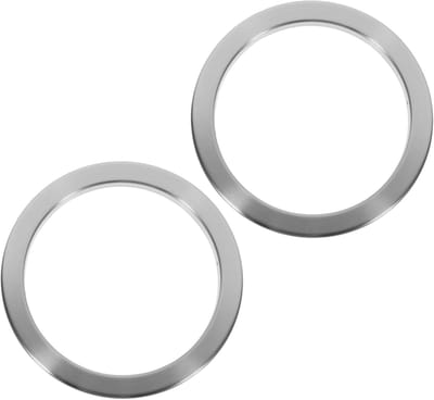 Afvalemmer Dekselring - Inbouw Afvalbak - Keuken Werkblad - Roestvrij Staal - 20.8 cm - Zilver