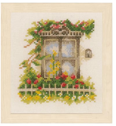 Telpakket kit Raam met bloembak  - Lanarte - PN-0162523