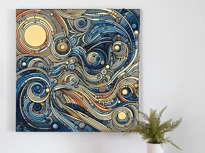 Kunstprint | Wanddecoratie | Canvas | 60 × 60 cm