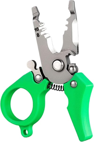 Stripgereedschap Multifunctioneel - Krimptang Striptang - Elektrisch Werk - Anti-vermoeidheid Mechanisme - 95 cm Lengte - Niet gespecificeerd