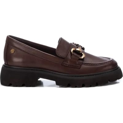 Dames mocassins met decoratieve ketting Carmela