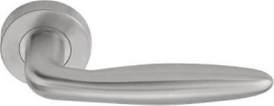 Formani Deurkruk RVS Basics LB18H Holle Geveerd Op Rozet Mat RVS