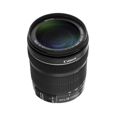 Canon EF-S 18-135mm f3.5/5.6 IS STM Zoomlens zwart