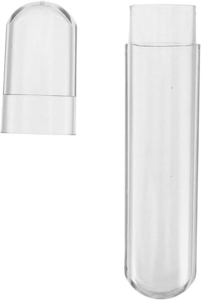 Pincet Opbergdoosje - Reis Pincet Houder - Schoon en Veilig Houden - Transparant Plastic Ontwerp - 13.5 cm Lengte - Transparant