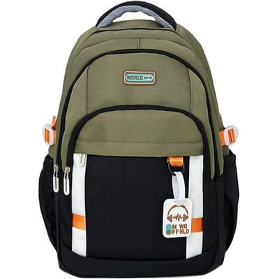 Nouveau Style de Sac d'École pour Collégiens et Lycéens Style Coréen Street Fashion Sac à Dos Décontracté Grande Capacité Sac à Dos Simple pour le Campus