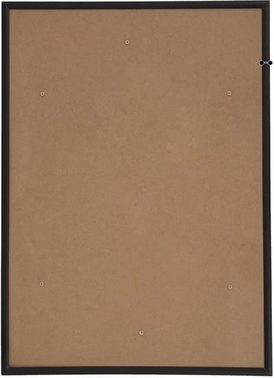 5-delige fotolijsten set – Voor kantoor en tentoonstellingen – Wandmontage rechthoekige A3 posterframes – Front-opening fotolijsten met vaste sluiting – Zwart