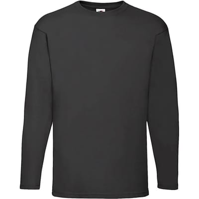 Longsleeve T-shirt Fruit of the Loom Valueweight
