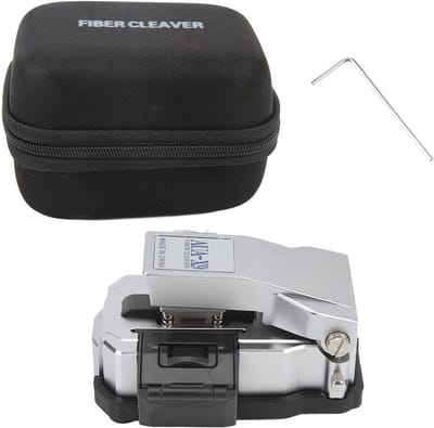 Dailygoods- Vezelmes Nauwkeurig - Automatisch Hakmes - Tungsten Stalen Mes - 3 in 1 - Lange Levensduur - Opbergdoos - Vezelsnijder