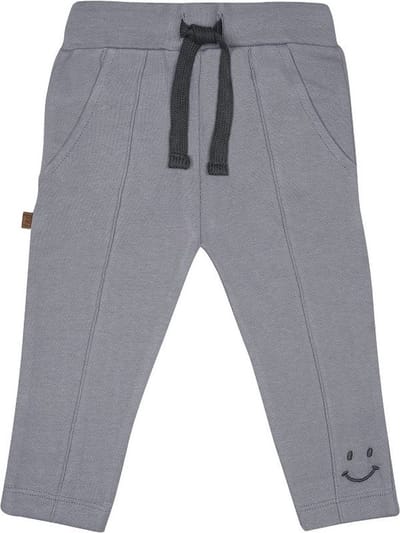 Frogs and Dogs - Smile Geplooide Broek | Grijs - Katoen - Maat 62
