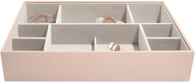 Supersize Sieradendoos met Accessoirelaag in Blush Roze