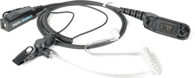 DerComms® Surveillance oortje voor Motorola DP4400 DP4600 DP4800 MTP850S APX6000
