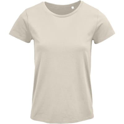 SOLS Dames/Dames Kruisvaarder T-Shirt (Natuurlijk)