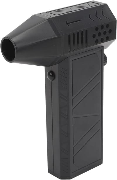Draagbare Luchtblazer - Handventilator Jet Fan - Krachtig Reinigen - 130000 RPM - Compact Lichtgewicht - Aluminiumkleurig