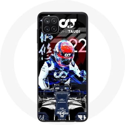 Samsung Galaxy A12 Hoesje Formule 1 Yuki Tsunoda Japanse F1-coureur