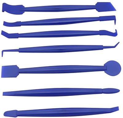 Cosensi- Rakel Gereedschapsset 7 Stuks - Mini Vinyl Wikkelgereedschap - Auto Folie Gereedschap - Raamkleuring - Materiaal POM - Afmetingen 15 x 20 cm - Vinyl Wrap Tools