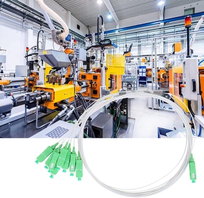 Optische Splitter - Netwerk Kabel - Signaal Verdeling - Lage Invoegverlies - 9 Poorten - Zwart