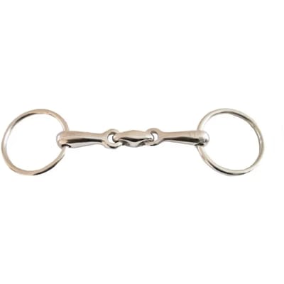Paardenhoofdstel bit met dubbele breuk T de T