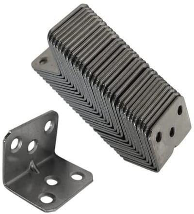 Hoekverbinding Metalen 90 Graden - Verbindingsstuk voor Hout - 30 Stuks