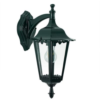 KS Verlichting wandlamp - Ancona - Hang - Buitenlamp - E27 - Glas - Klassiek - Aluminium - Groen