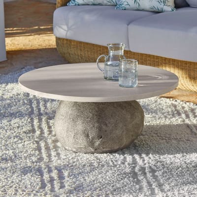 LOBERON Salontafel Orivana grijs/beige