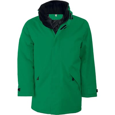 Kariban Gewatteerde parka K677 - Kelly Green - S