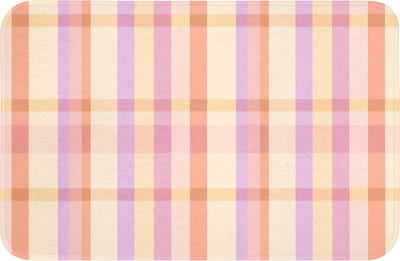Badmat 60x40 cm - Antislip - Pastel - uitpatroon - Geometrisch - Badmatten voor badkamer - Badkamermat - Douchemat - Badkamer mat
