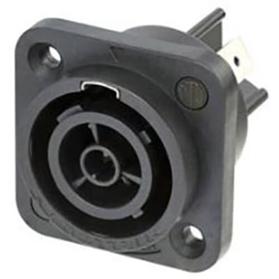Neutrik NAC3FPX-TOP Netstekker NAC Bus, inbouw Totaal aantal polen: 3 + PE Zwart 1 stuk(s) Piece