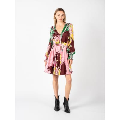 Pinko jurk Salamandra Vrouw Veelkleurig