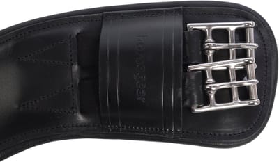 Horsegear Dressuursingel Horsegear Hgluxe Leather Zwart