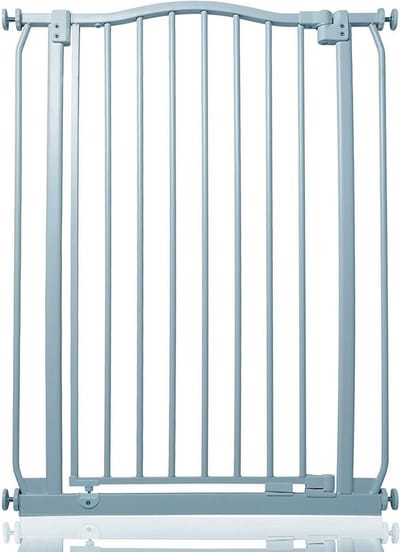 Safetots Klemhek met Gebogen Bovenkant, 71-80cm, Grijs, Hoog 100cm
