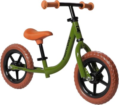 Mini 12" Loopfiets voor Kinderen van 18 Maanden tot 4 Jaar - Balansfiets Zonder Pedalen - Lichtgewicht en Verstelbaar