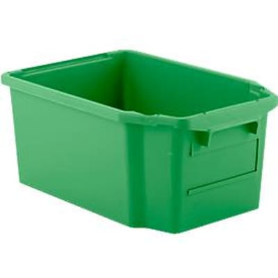 Draaistapelbak FB 600, 40 l, groen