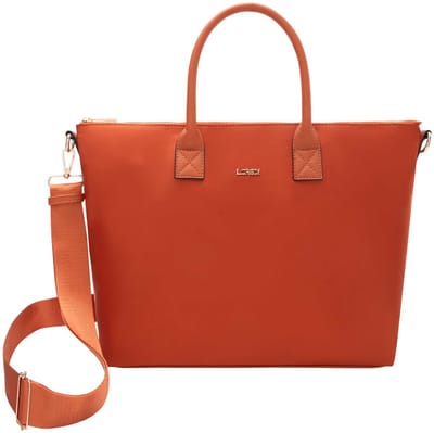 L.CREDI handtas schoudertas Pura Handbag Burned Orange terracotta