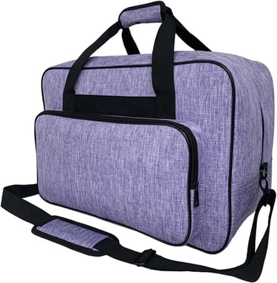 Naaimachinetas - Transporttas Naaien - Naaimachine Opbergen - Ruime Opbergruimte - 46x32x23cm - Lila