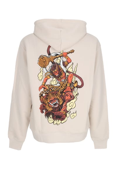 Lichtgewicht hoodie Man Hanuman Hoodie Beige
