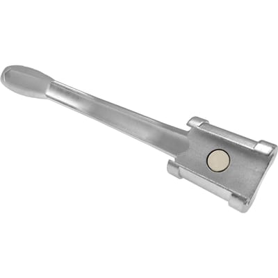 Moersleutelverlengstang met manget 13,5 inch verlengsleutel met 1/2 inch vierkant gat voor universeel long zilver