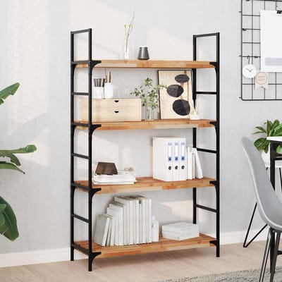 vidaXL - Wandschappen - 3 - st - zwevend - olieafwerking - 100x30x4 - cm - acaciahout