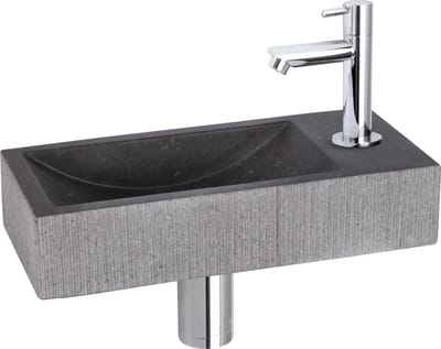 Differnz Fonteinset Mix&match Set Ribble Recht Chroom