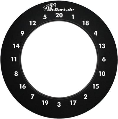 HD Digits Surround voor Dartborden - Zwart