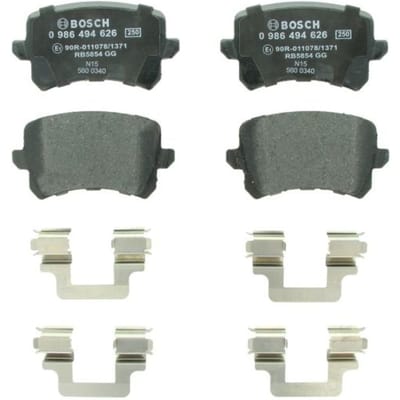 Remblokset BOSCH 0 986 494 626, achter