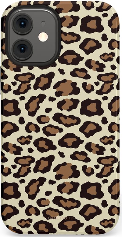 Casetastic Hoesje Geschikt voor Apple iPhone 12 Mini - Stijlvolle Beschermende Duo-layer Case - Gevaarlijk geduld