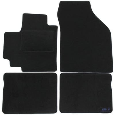 Tapis De Sol Noir Velours - J&J AUTOMOTIVE - Suzuki Celerio - Sur Mesure - Antidérapant - Imperméable noir